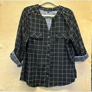 Plaid blouse